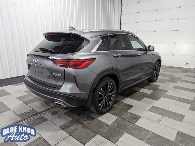used 2022 INFINITI QX50 car, priced at $29,998
