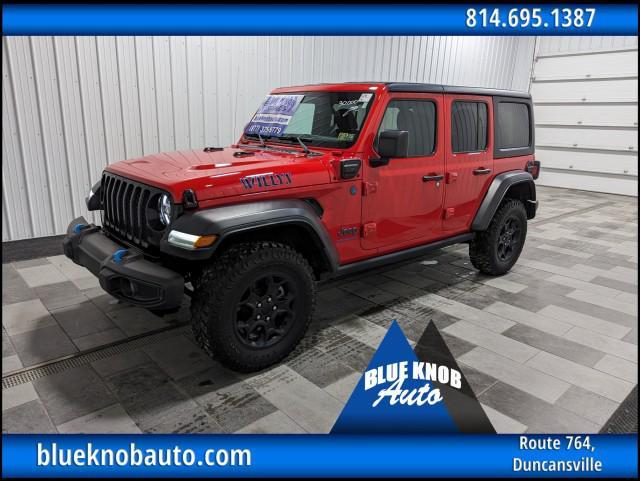 used 2023 Jeep Wrangler 4xe car, priced at $29,998