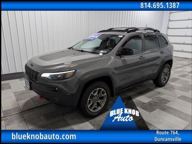 used 2022 Jeep Cherokee car, priced at $27,498