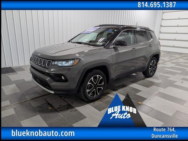 used 2022 Jeep Compass car, priced at $24,498