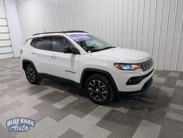 used 2022 Jeep Compass car, priced at $22,998
