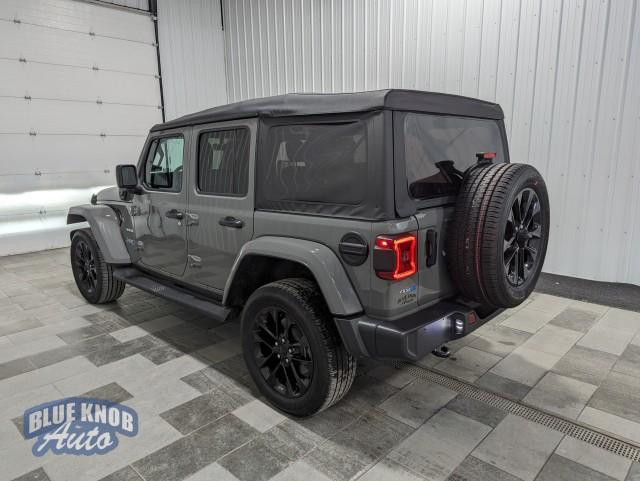 used 2021 Jeep Wrangler Unlimited 4xe car, priced at $29,998