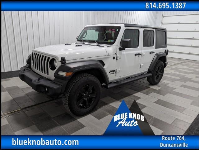 used 2021 Jeep Wrangler Unlimited car, priced at $32,998