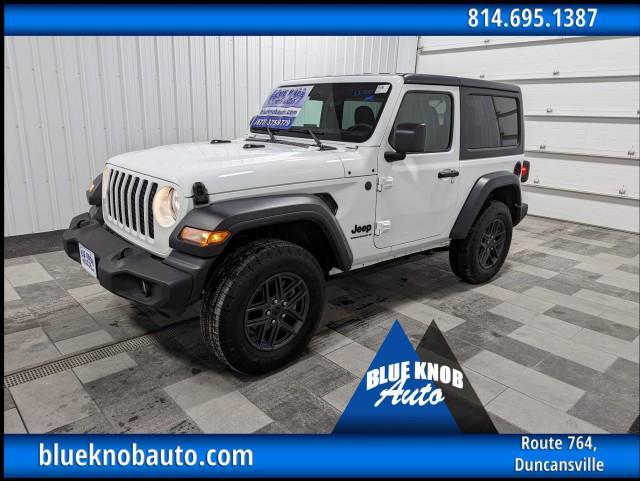 used 2024 Jeep Wrangler car, priced at $33,998