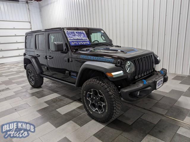 used 2022 Jeep Wrangler Unlimited 4xe car, priced at $37,998