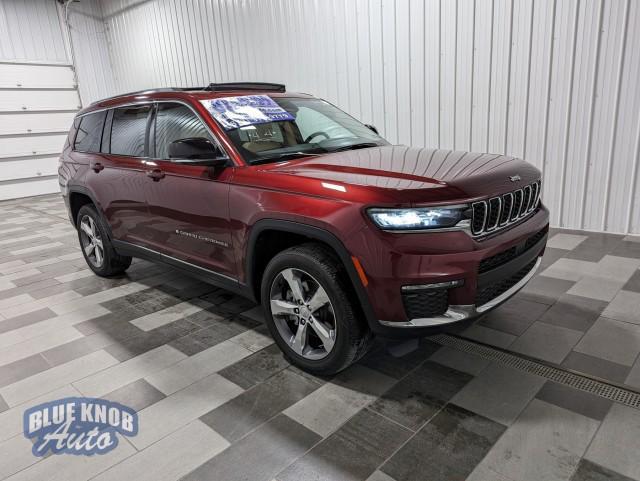 used 2021 Jeep Grand Cherokee L car, priced at $30,998