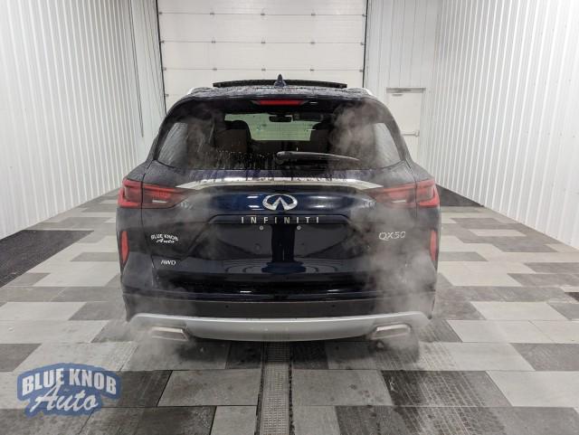 used 2024 INFINITI QX50 car, priced at $36,498