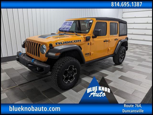 used 2021 Jeep Wrangler Unlimited car, priced at $33,998