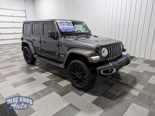 used 2022 Jeep Wrangler Unlimited 4xe car, priced at $34,498