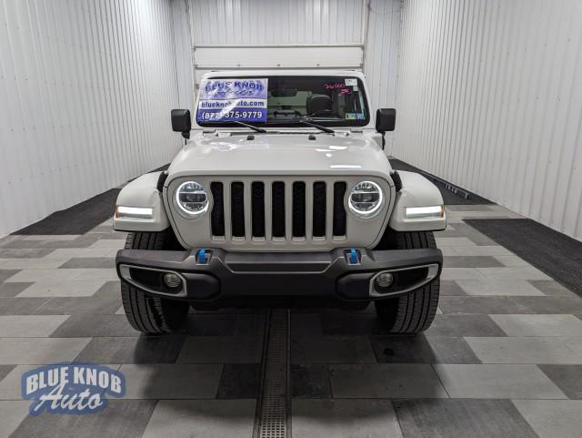 used 2022 Jeep Wrangler Unlimited 4xe car, priced at $33,998