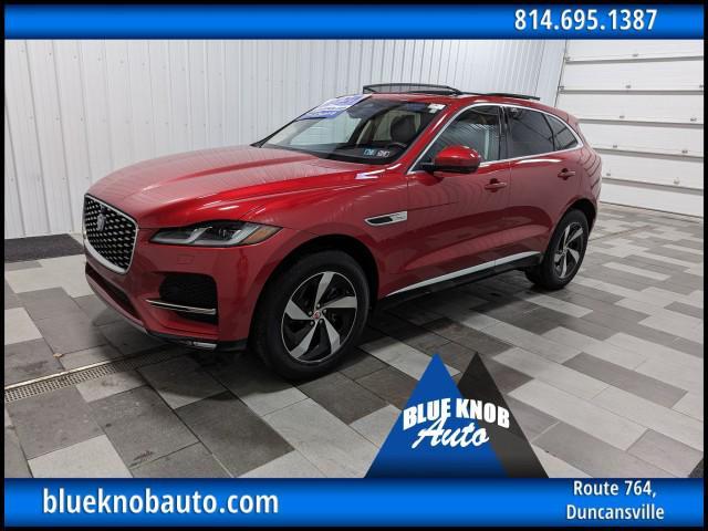 used 2021 Jaguar F-PACE car, priced at $34,498