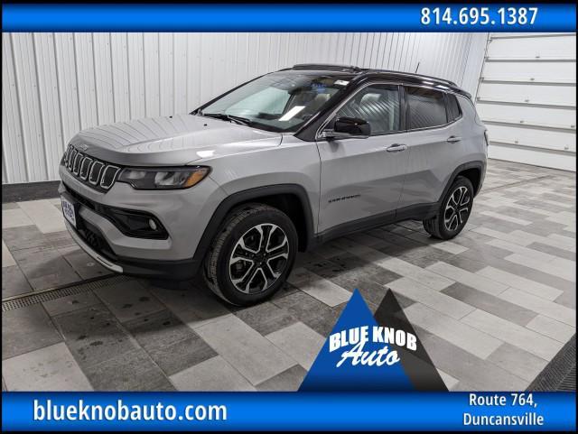 used 2022 Jeep Compass car, priced at $24,998