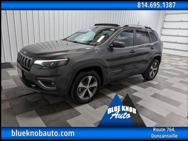 used 2021 Jeep Cherokee car, priced at $26,498