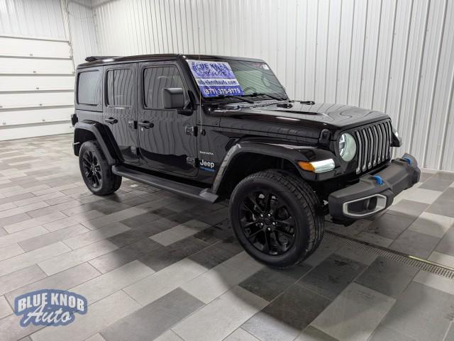 used 2022 Jeep Wrangler Unlimited 4xe car, priced at $33,998