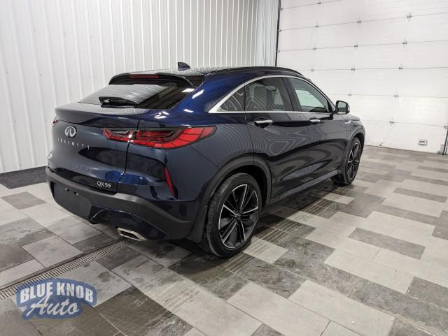 used 2022 INFINITI QX55 car, priced at $30,998