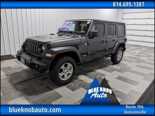 used 2021 Jeep Wrangler Unlimited car, priced at $27,998