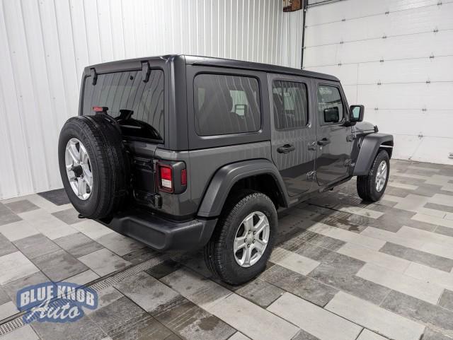 used 2021 Jeep Wrangler Unlimited car, priced at $27,998