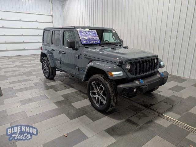 used 2024 Jeep Wrangler 4xe car, priced at $31,498