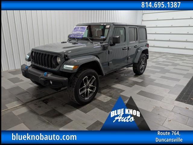 used 2024 Jeep Wrangler 4xe car, priced at $31,498