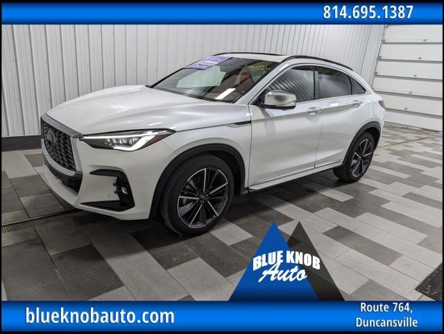 used 2024 INFINITI QX55 car, priced at $41,998