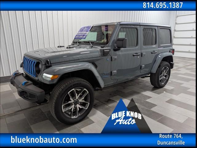 used 2024 Jeep Wrangler 4xe car, priced at $32,998