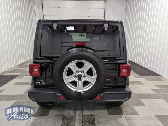 used 2021 Jeep Wrangler Unlimited car, priced at $31,498