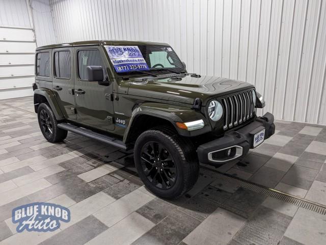 used 2021 Jeep Wrangler Unlimited 4xe car, priced at $30,998