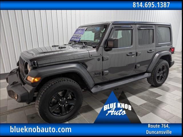used 2021 Jeep Wrangler Unlimited car, priced at $29,998