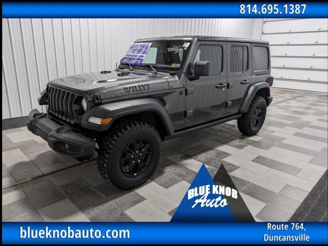 used 2022 Jeep Wrangler Unlimited car, priced at $30,998