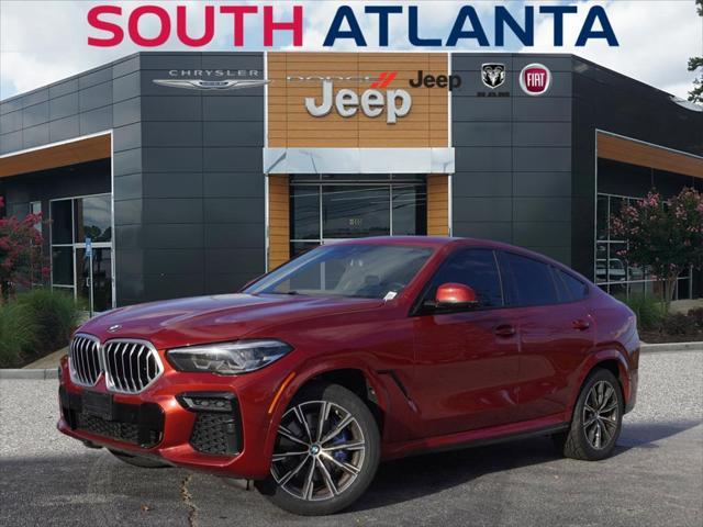 used 2022 BMW X6 car, priced at $53,999