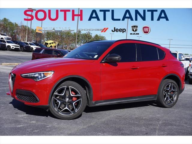 used 2019 Alfa Romeo Stelvio car, priced at $23,420