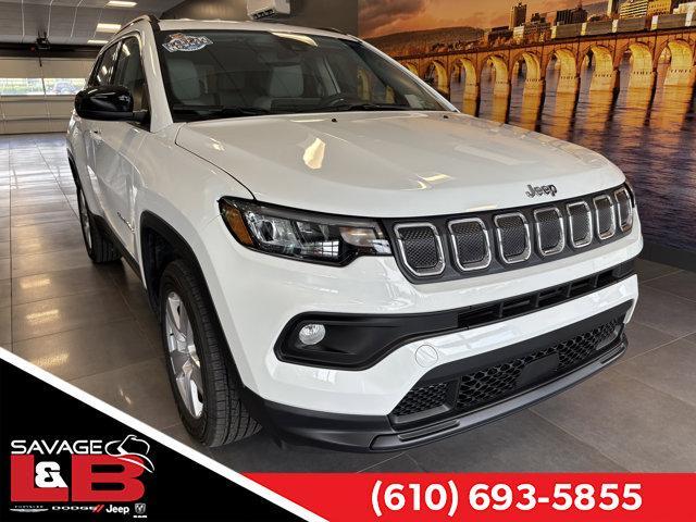 used 2022 Jeep Compass car, priced at $23,700