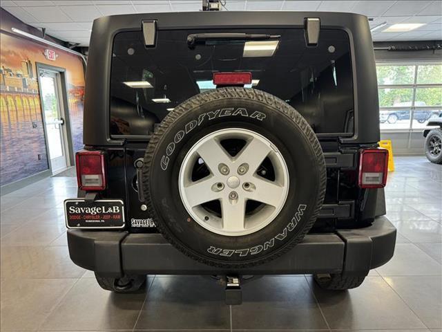 used 2016 Jeep Wrangler Unlimited car, priced at $17,750