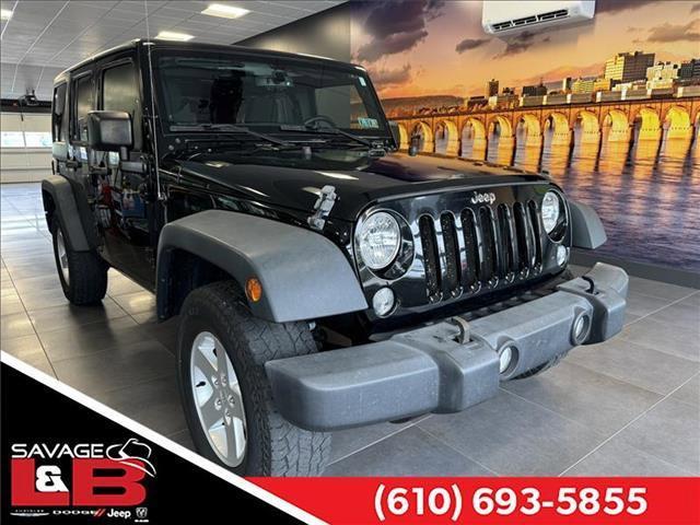 used 2016 Jeep Wrangler Unlimited car, priced at $17,750