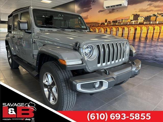 used 2021 Jeep Wrangler Unlimited car, priced at $37,522