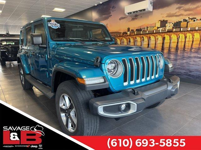 used 2019 Jeep Wrangler Unlimited car, priced at $27,682