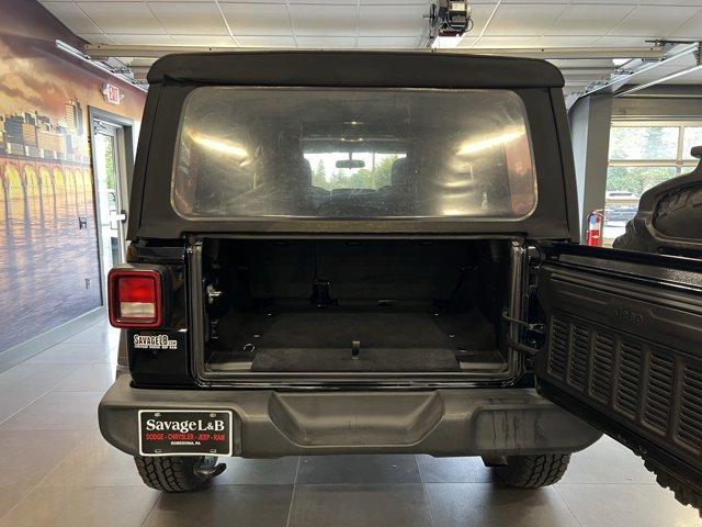 used 2021 Jeep Wrangler Unlimited car, priced at $33,046