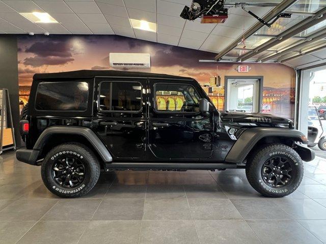 used 2021 Jeep Wrangler Unlimited car, priced at $33,046