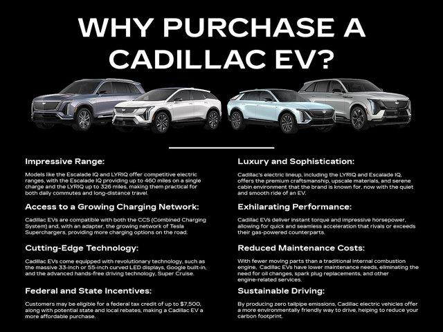 new 2025 Cadillac Escalade IQ car, priced at $131,985