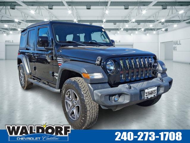 used 2019 Jeep Wrangler Unlimited car, priced at $24,480