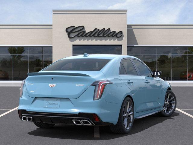 new 2025 Cadillac CT4-V car, priced at $59,465