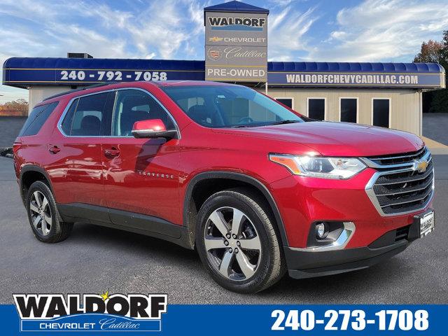 used 2021 Chevrolet Traverse car, priced at $32,380