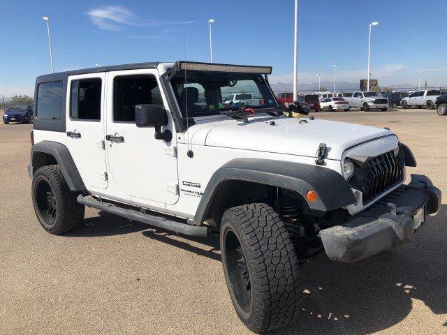 used 2018 Jeep Wrangler JK Unlimited car, priced at $21,991