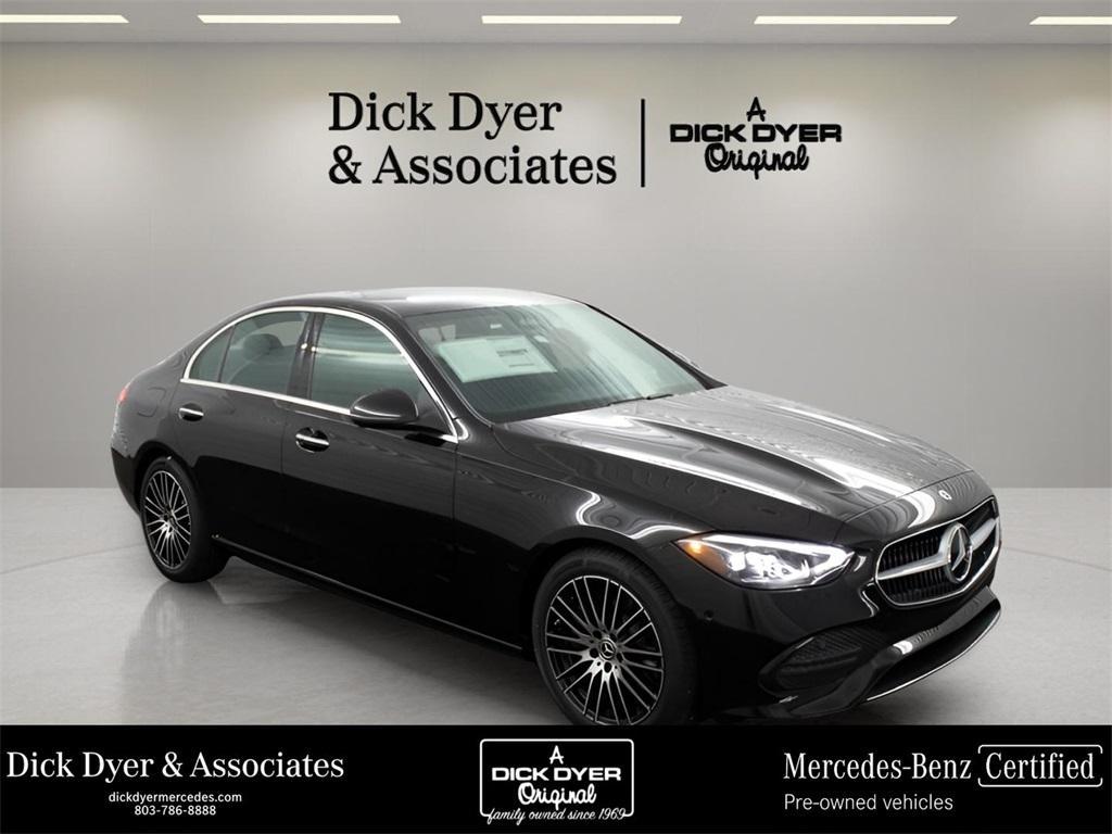used 2024 Mercedes-Benz C-Class car, priced at $40,989