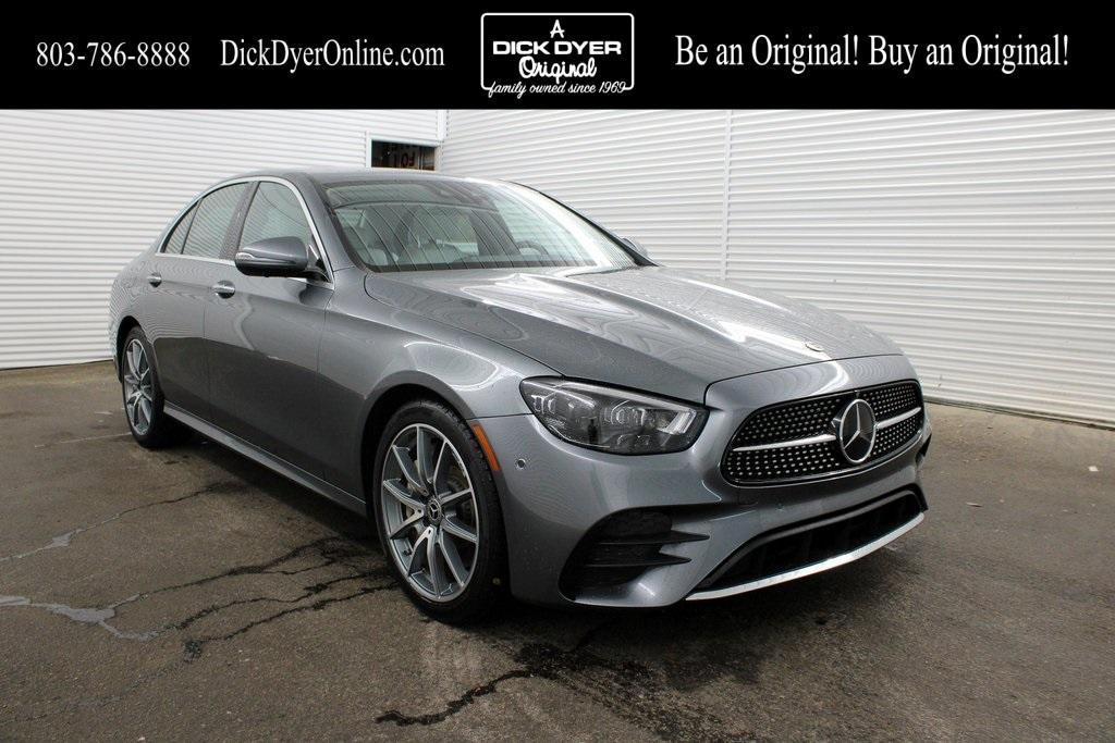 used 2022 Mercedes-Benz E-Class car, priced at $40,989