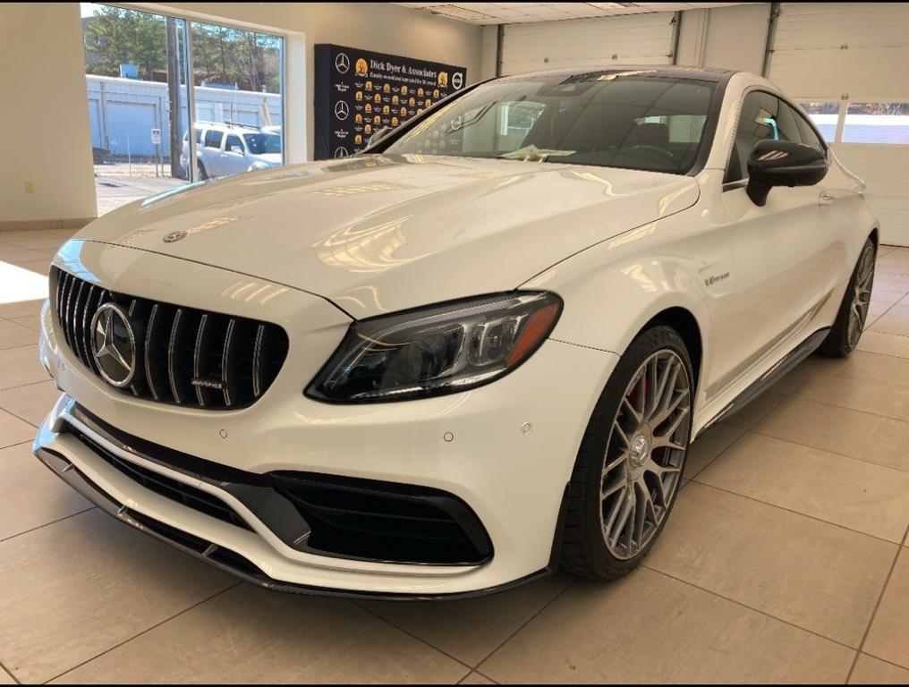 used 2021 Mercedes-Benz AMG C 63 car, priced at $69,989