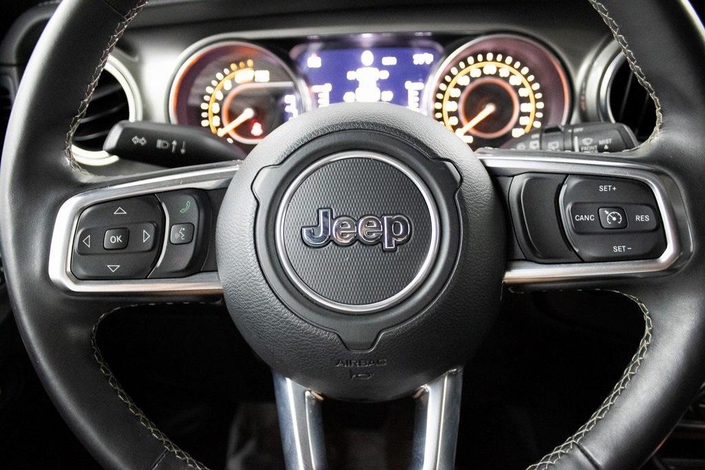 used 2019 Jeep Wrangler Unlimited car, priced at $30,489