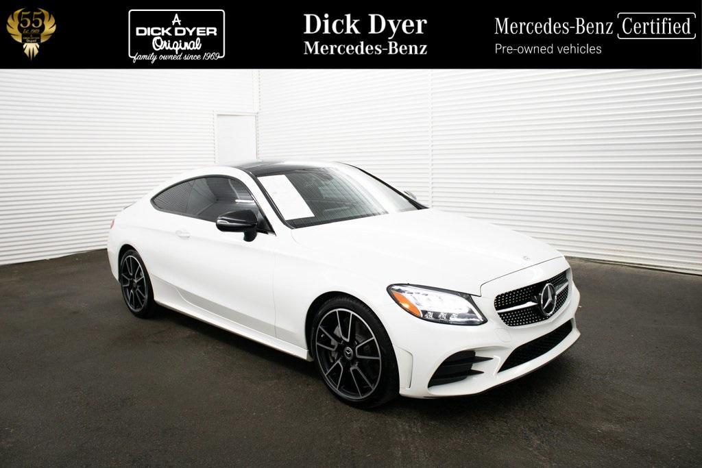 used 2020 Mercedes-Benz C-Class car, priced at $30,489