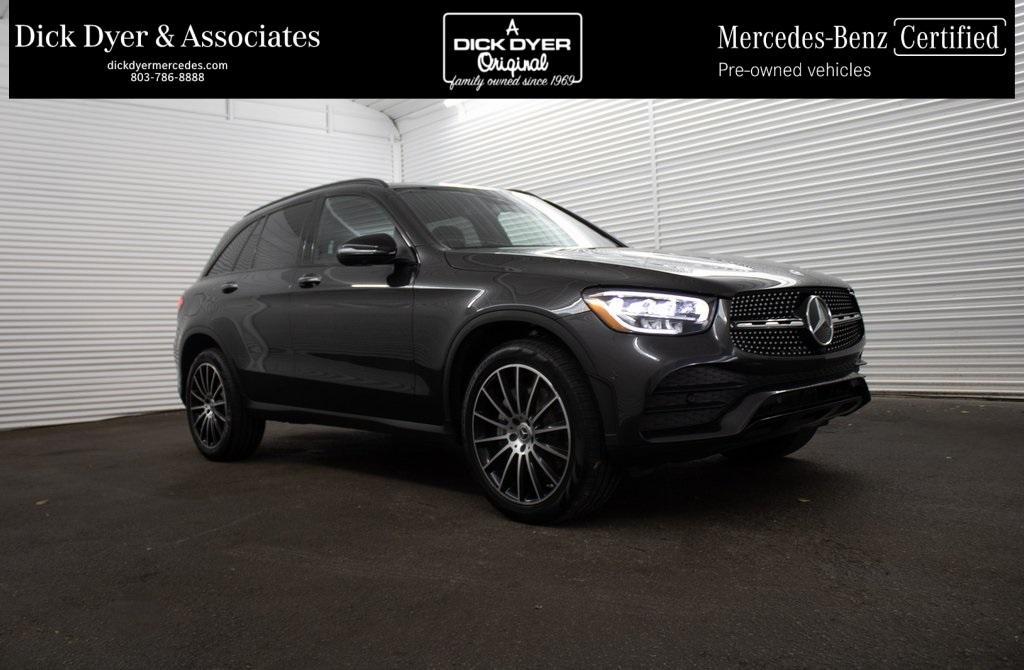 used 2022 Mercedes-Benz GLC 300 car, priced at $36,989