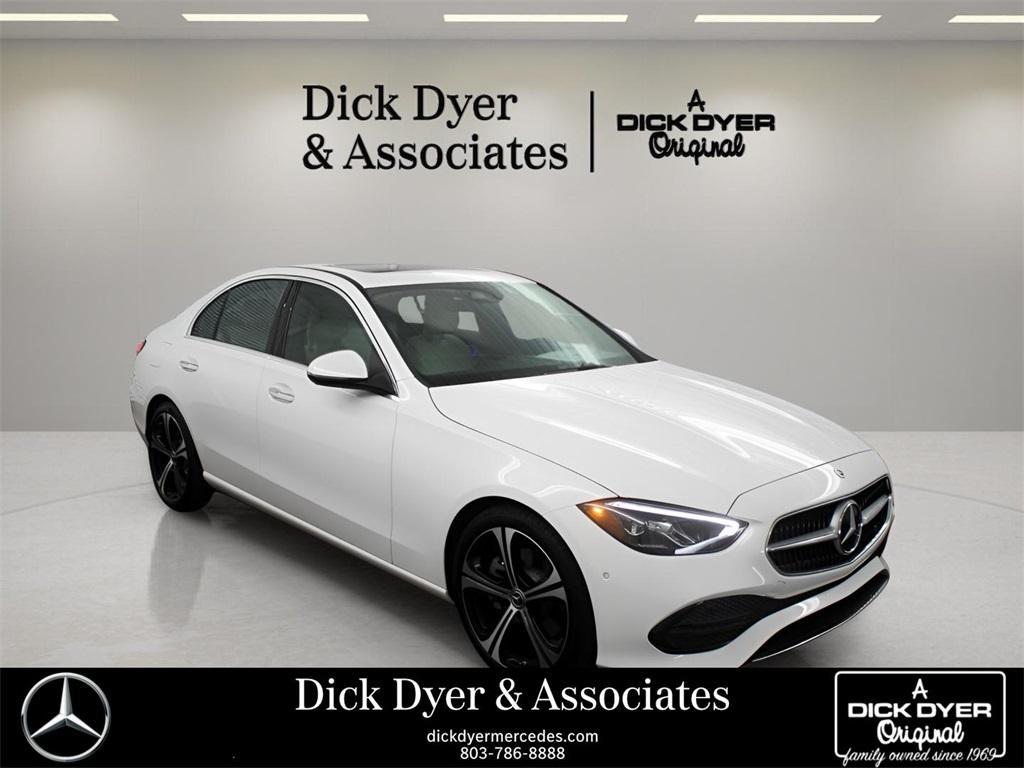 new 2024 Mercedes-Benz C-Class car, priced at $49,185